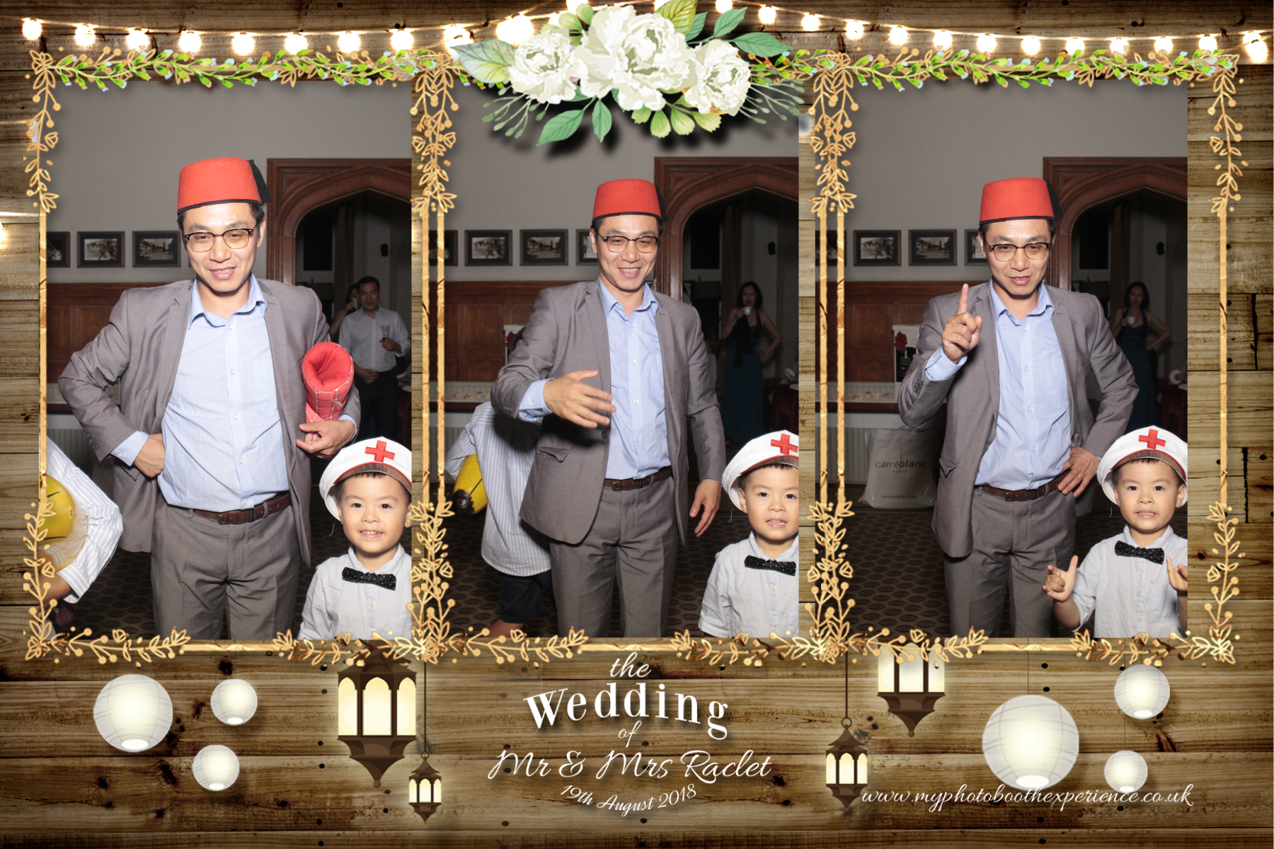 Mr & Mrs Raclet | View more photos from the event at gallery.myphotoboothexperience.co.uk/u/MyPhotoBoothExperienceLtd/Mr-Mrs-Raclet